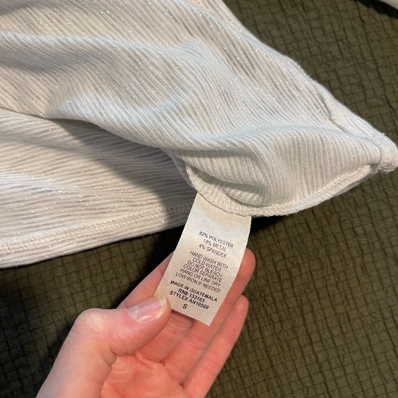 Light Gray Long Sleeve Top - Picture 4 of 4